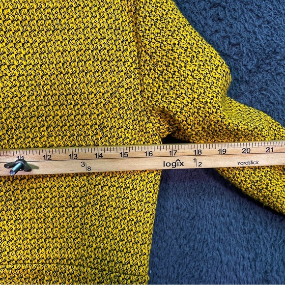 Zara Mustard Tweed Women's Blazer Size S - Picture 4 of 6